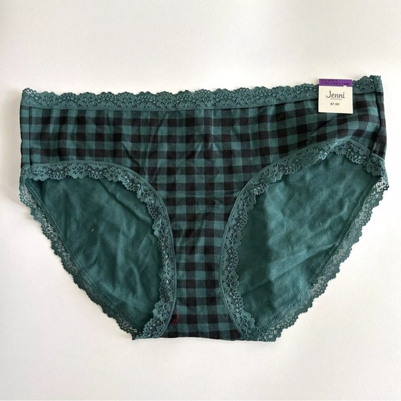 Jenni Intimates Lace Trim Hipster Size S/M/L/XL/XXL  -Buffalo- - Picture 6 of 7